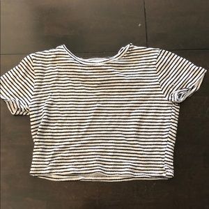 Stripped crop top